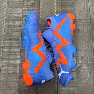 Puma Future Ultimate FG/AG Soccer Cleats Men Size 13 #107165-01 Blue / Orange